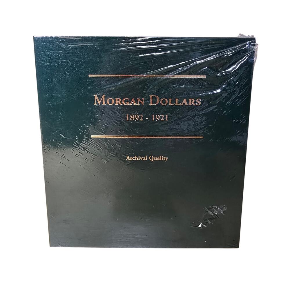 Brand New Littleton Coin Album LCA9 Morgan Dollars 1892-1921 Archival Quality